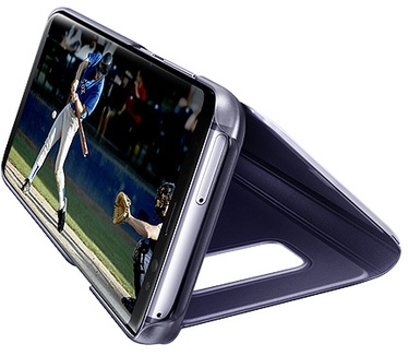 Samsung Galaxy S8 Clear View Cover Paars