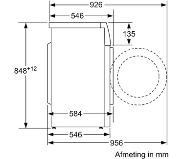 Bosch WAJ28076NL Serie 2 wasmachine