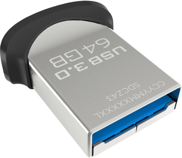Sandisk Ultra Fit 64GB Zwart