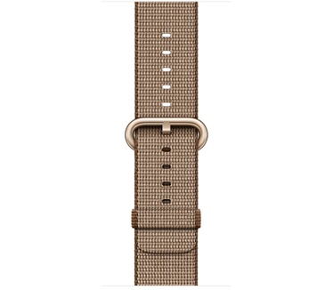 Apple Watch Series 2 (Nylon bandje, 42mm) Goud (Bruin)