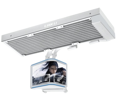Lian Li HydroShift II OLED Curved 360 Fanless White