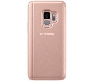 Samsung Galaxy S9 Clear-View Standing Cover EF-ZG960CF - Roségoud  Rosé Goud
