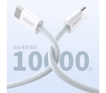 DUDAO L6C USB-C to 60W PD 2m hvid - Digital/Daten