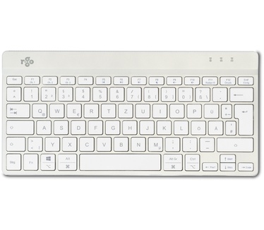 R-Go Tools Compact Break, Bedraad, Qwertz DE, Wit
