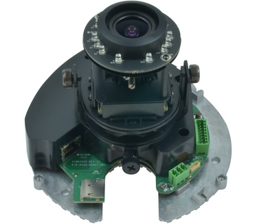 LevelOne HUBBLE Varifocal Dome IP Network Camera, 3-Megapixel, 802.3af PoE, IR LEDs, Vandalproof, two-way audio
