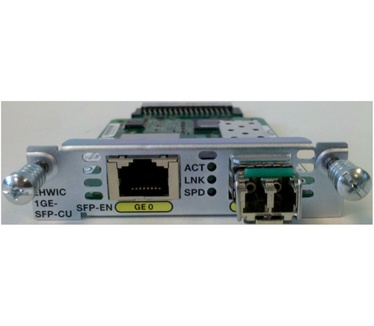 Cisco Enhanced HWIC, Dual Mode 1 port SFP/Copper
