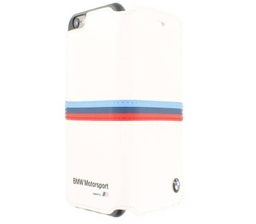BMW Apple iPhone 6 / 6S Bookcase hoesje - Wit Wit