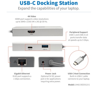 Tripp-Lite U442-DOCK13-S