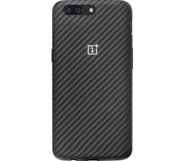 OnePlus Karbon Bumper Case Black 5 Zwart
