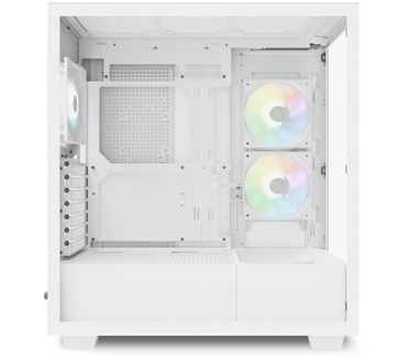 Sharkoon Rebel Rebel C60 RGB tower behuizing 2x USB-A | 1x USB-C | RGB | Tempered Glass