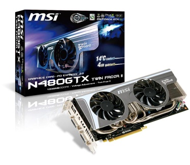 MSI N480GTX Twin Frozr II