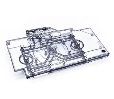 Alphacool Eisblock Aurora Plexi GPX-N RTX 3090/3080 ROG Strix with Backplate