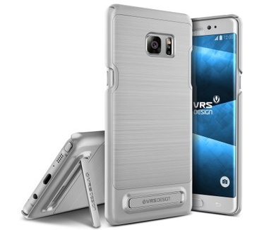 VRS Design Simpli Lite Samsung Galaxy Note 7 Case - Light Silver