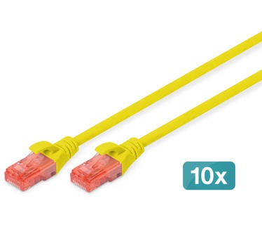 Digitus DK-1617-0025-Y-10 Geel