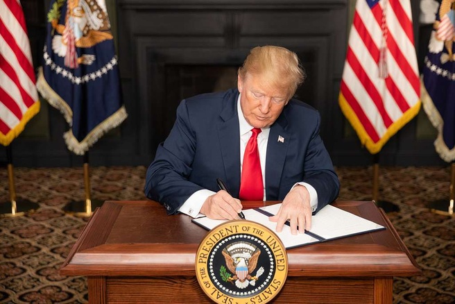 Donald Trump importheffingen
