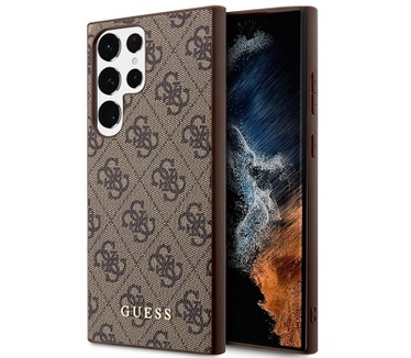 Guess 4G Back Cover - Samsung Galaxy S23 Ultra (S918) - Bruin Bruin