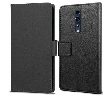 qMust Oppo Reno Z Wallet Hoesje Zwart
