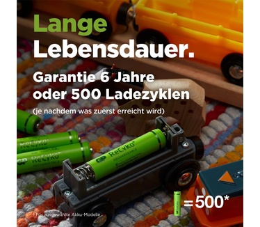 GP ReCyko+ 1300mAh 4Stk.