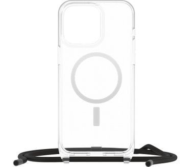 Otterbox React Series Necklace MagSafe voor iPhone 15 Pro Max, Clear