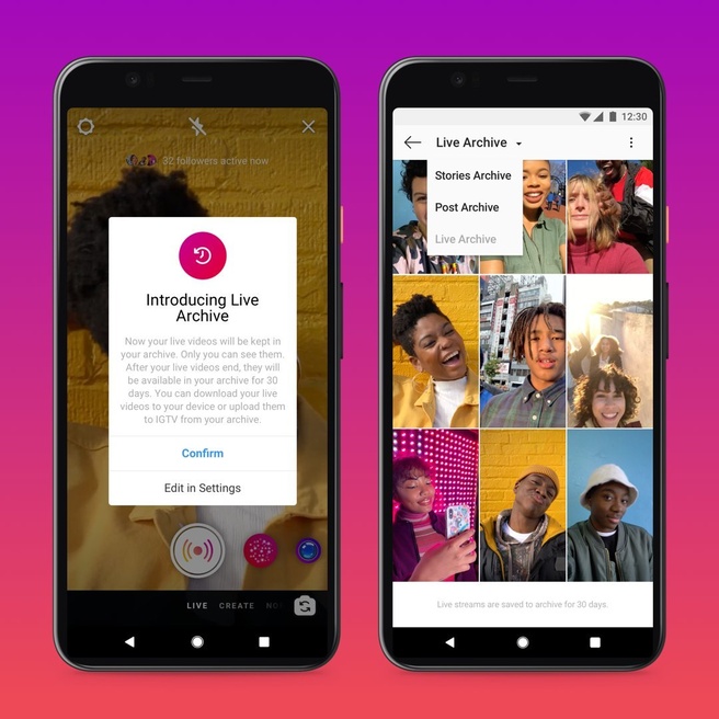 Instagram Live Archive