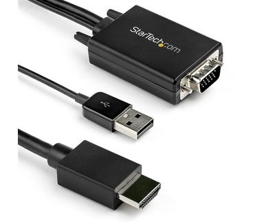 Startech.com VGA naar HDMI kabel adapter USB-voeding 1080p 3 m