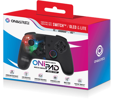 Oniverse Onipad Transparant, Zwart