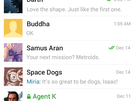 Telegram screenshots uit Play Store