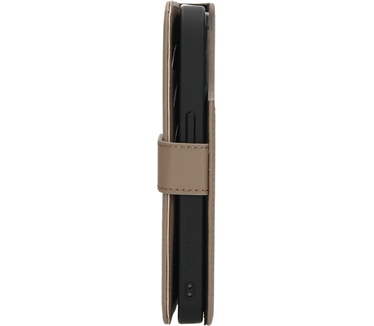 Mobiparts Leather 2 in 1 Wallet Case Apple iPhone 15 Pro Taupe