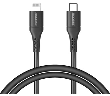 Accezz Lightning naar USB-C kabel - MFi certificering - 1 meter - Zwart