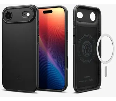 Spigen Thin Fit MagFit Apple iPhone Air Hoesje MagSafe Back Cover Zwart