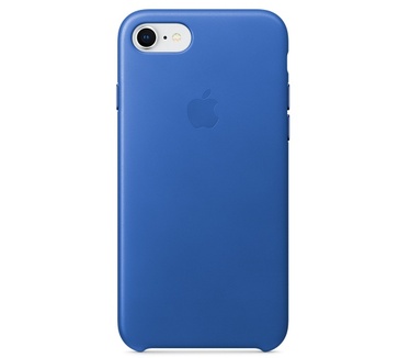 Apple iPhone 8 / 7 Leather Case - Electric Blue