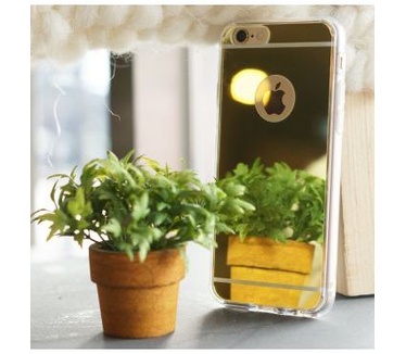 Ringke Fusion Mirror Apple iPhone 6S spiegel hoesje Royal Gold Rosé Goud