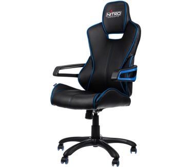 Nitro Concepts E200 Race Gaming Chair Zwart/Blauw