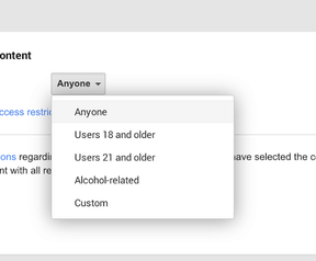 Google + leeftijdsgrens