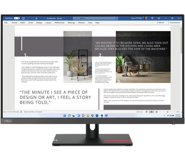 Lenovo ThinkVision S27i-30 Grijs