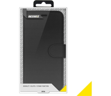 Accezz Wallet Softcase Bookcase iPhone 11 Pro Max - Zwart