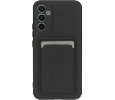 Mobiparts Classic TPU Case with Cardholder Samsung Galaxy A34 4G/5G Matt Black