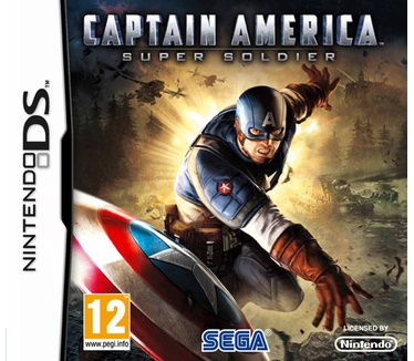 Packshot voor Captain America: Super Soldier