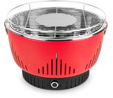 Medion Houtskoolgrill met luchtcirculatie MD 17700 (rood)