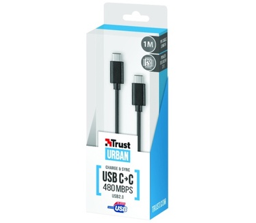 Trust 1m, 2xUSB2.0-C