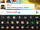 Telegram screenshots uit Play Store