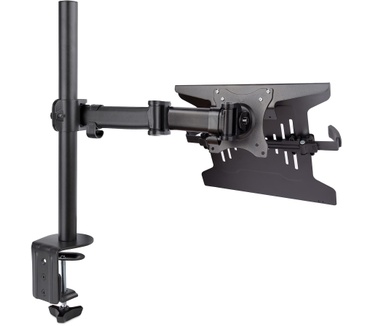 Startech.com Laptop Bureausteun, Monitor en Laptop Beugel, Schermen tot 34in (8kg) & Laptops (4.5kg), Gearticuleerde VESA Laptopsteun, Bureauklem/Doorvoertule