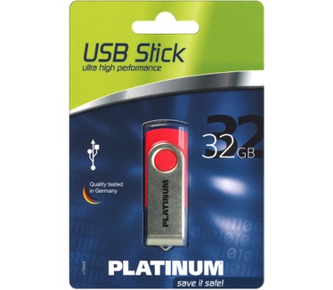 Bestmedia Platinum HighSpeed USB Stick Twister Neon 32GB Roze