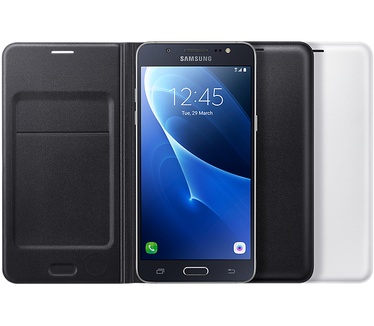 Samsung Galaxy J5 (2016) Flip Wallet - Black (Galaxy J5(2016)) Zwart