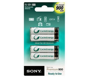 Sony NI-MH, AAA, 900 mAh