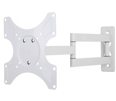 Techly Wall LED TV Mount LCD 19-37 Tiltable 3 joints White" ICA-LCD 2903WH