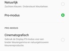 OPPO Find X5 Pro Screenshots Kleurenopties