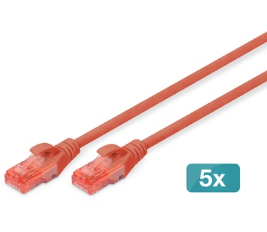 Digitus DK-1617-100-R-5 Rood