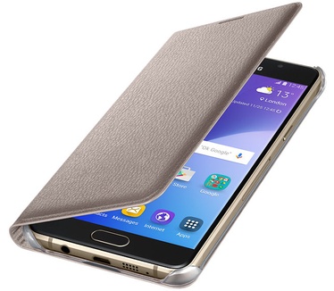 Samsung Galaxy A5 (2016) Flip Wallet  Goud