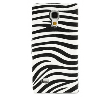 KEES Zebra Print Portemonnee Hoesje Samsung Galaxy S4 Mini